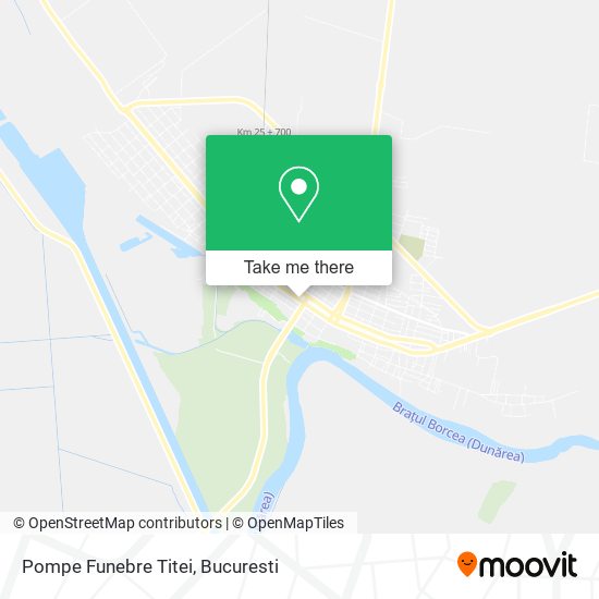 Pompe Funebre Titei map