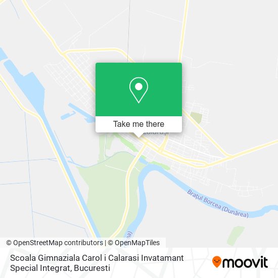 Scoala Gimnaziala Carol i Calarasi Invatamant Special Integrat map