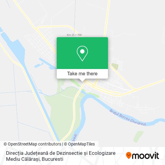 Direcția Județeană de Dezinsectie și Ecologizare Mediu Călărași map