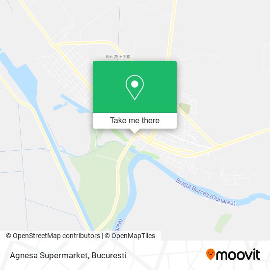 Agnesa Supermarket map