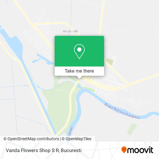 Vanda Flowers Shop S R map
