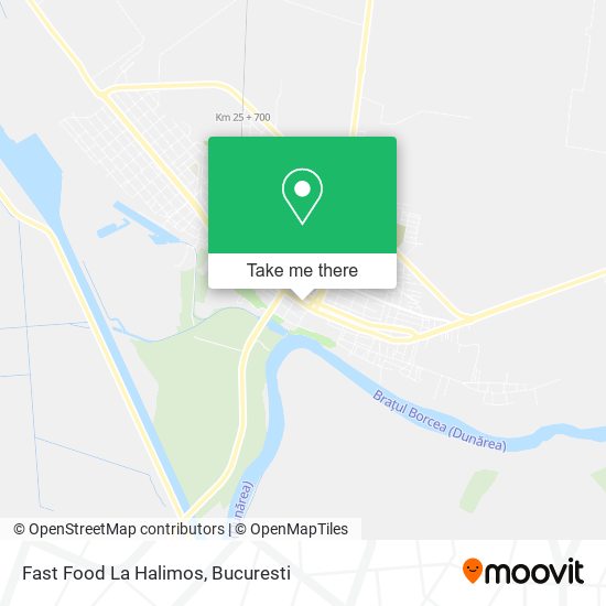 Fast Food La Halimos map