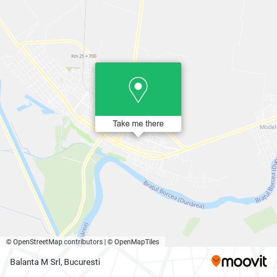 Balanta M Srl map