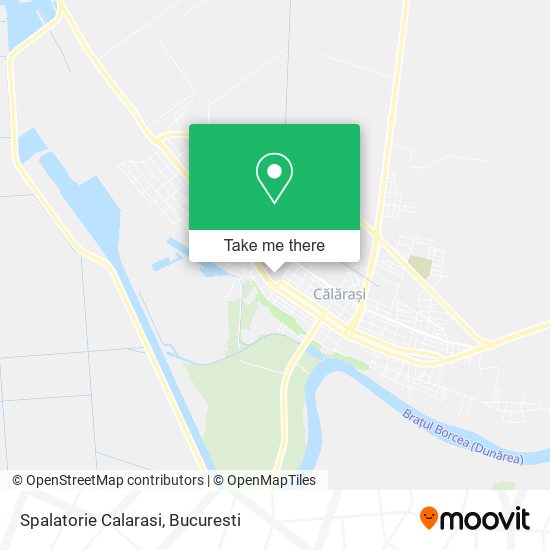 Spalatorie Calarasi map
