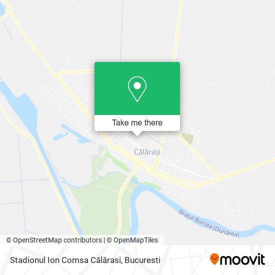 Stadionul Ion Comsa Călărasi map