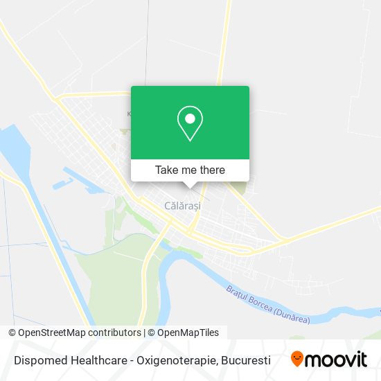 Dispomed Healthcare - Oxigenoterapie map
