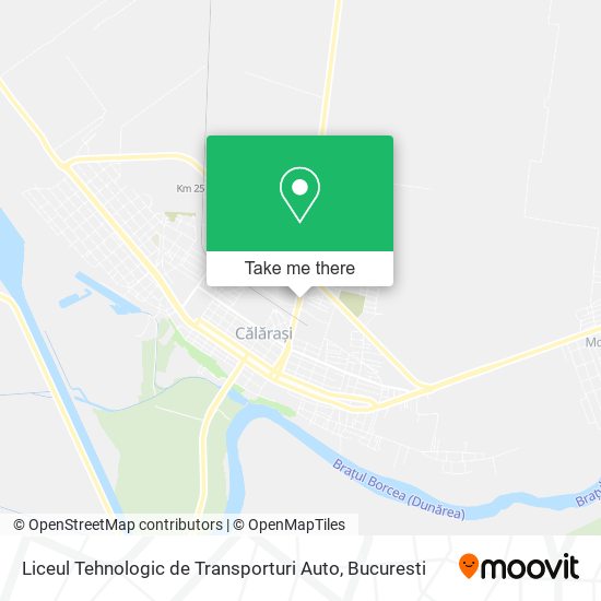 Liceul Tehnologic de Transporturi Auto map