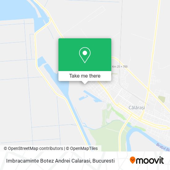 Imbracaminte Botez Andrei Calarasi map