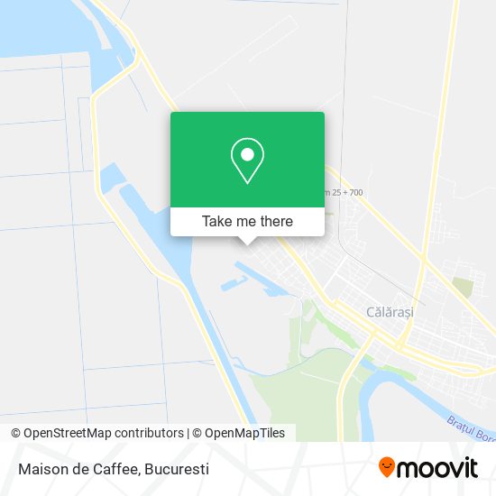 Maison de Caffee map