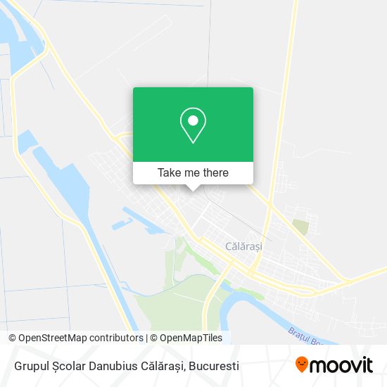 Grupul Școlar Danubius Călărași map
