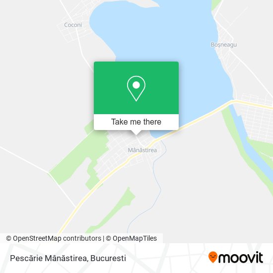 Pescărie Mânăstirea map