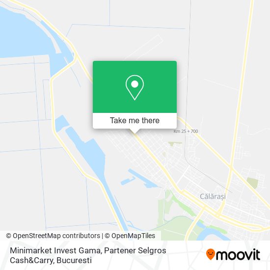 Minimarket Invest Gama, Partener Selgros Cash&Carry map