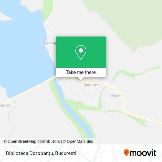 Biblioteca Dorobanțu map