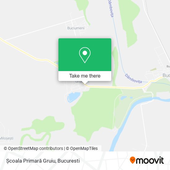 Școala Primară Gruiu map