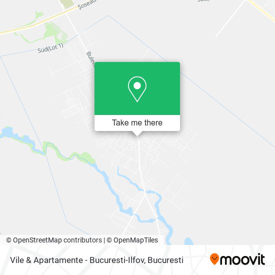 Vile & Apartamente - Bucuresti-Ilfov map