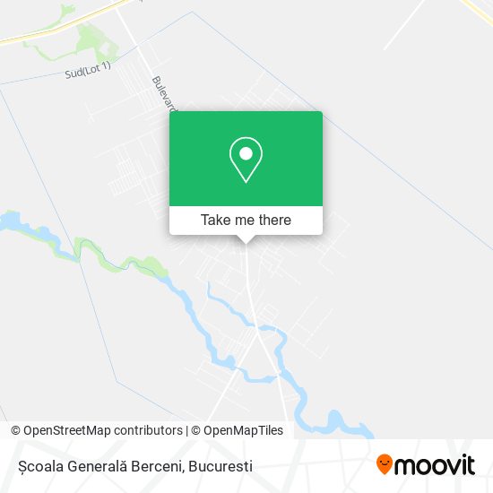 Școala Generală Berceni map