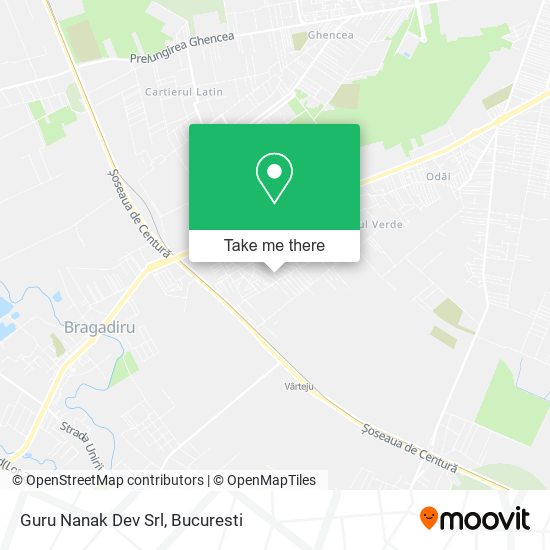 Guru Nanak Dev Srl map