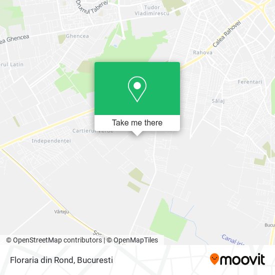 Floraria din Rond map