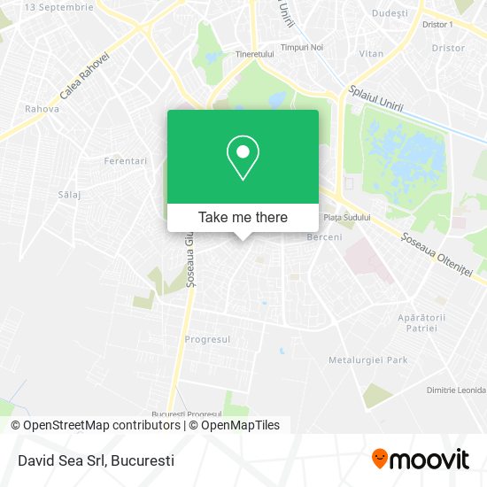 David Sea Srl map