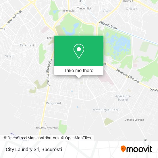 City Laundry Srl map