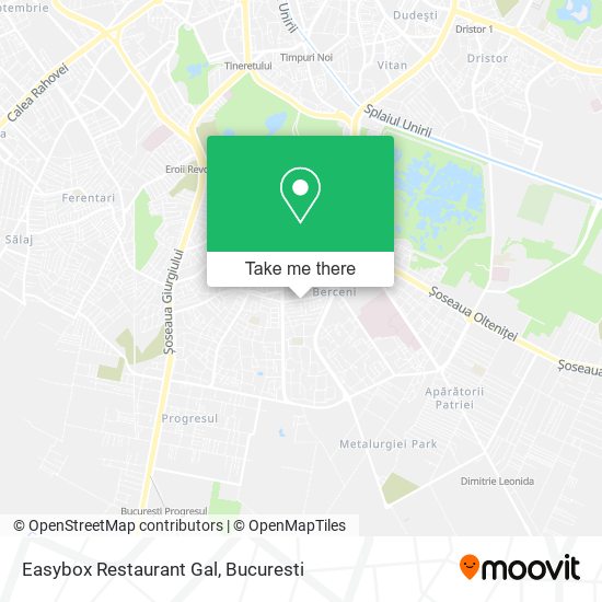 Easybox Restaurant Gal map