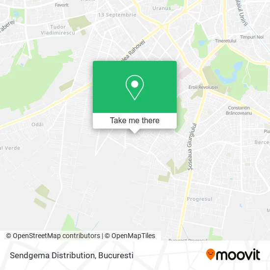 Sendgema Distribution map