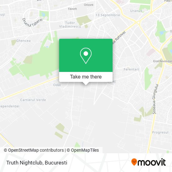 Truth Nightclub map