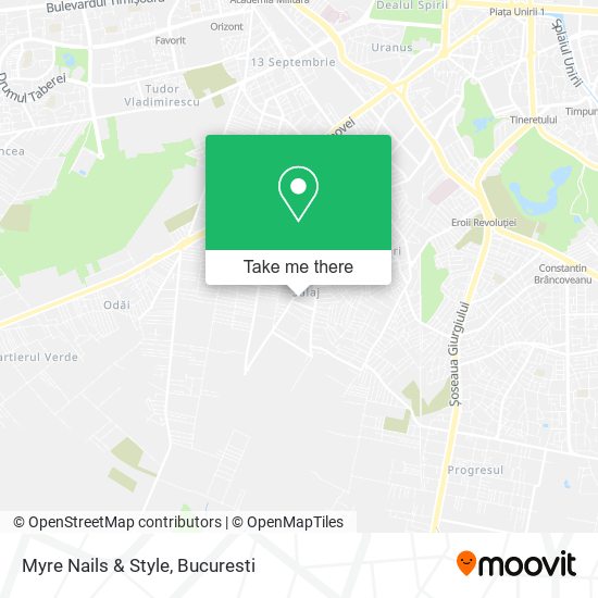 Myre Nails & Style map