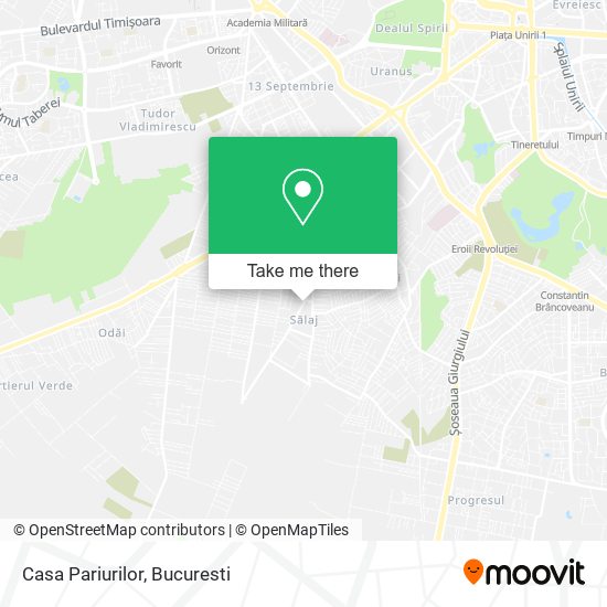 Casa Pariurilor map