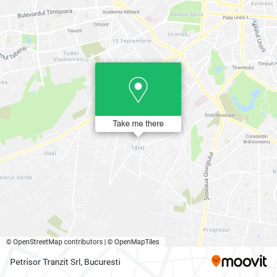 Petrisor Tranzit Srl map