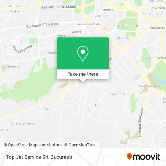 Top Jet Service Srl map