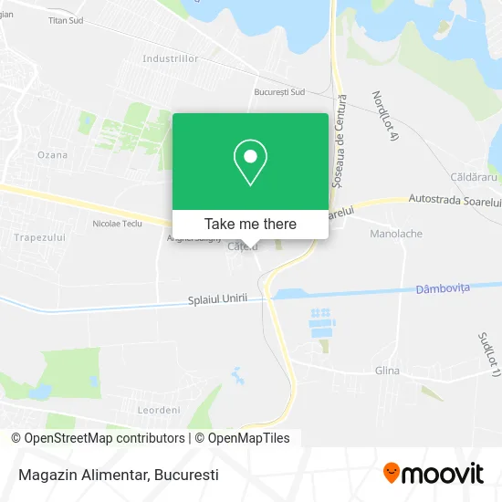 Magazin Alimentar map