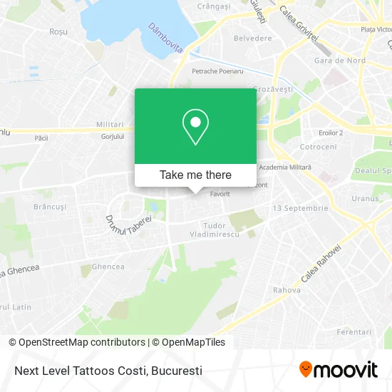 Next Level Tattoos Costi map