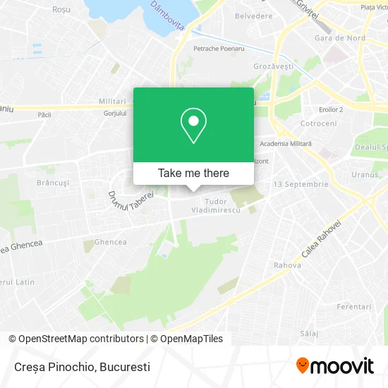 Creșa Pinochio map