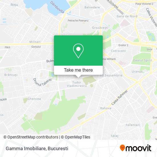 Gamma Imobiliare map