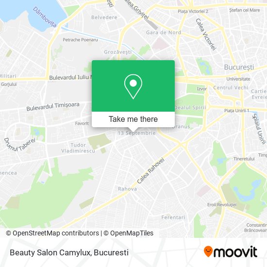 Beauty Salon Camylux map