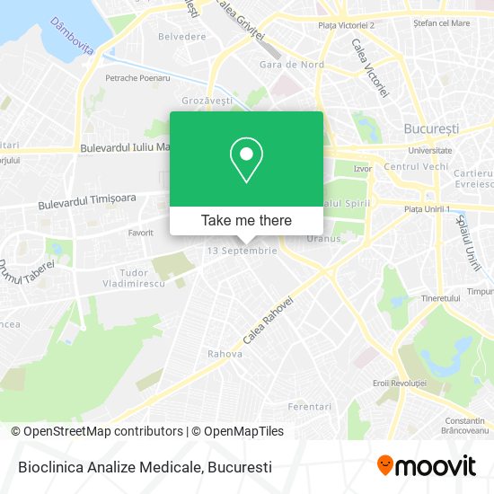 Bioclinica Analize Medicale map