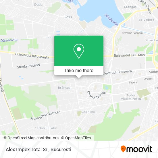 Alex Impex Total Srl map