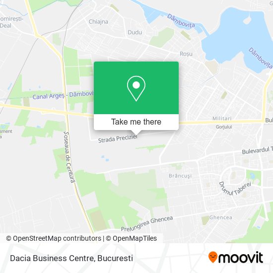 Dacia Business Centre map