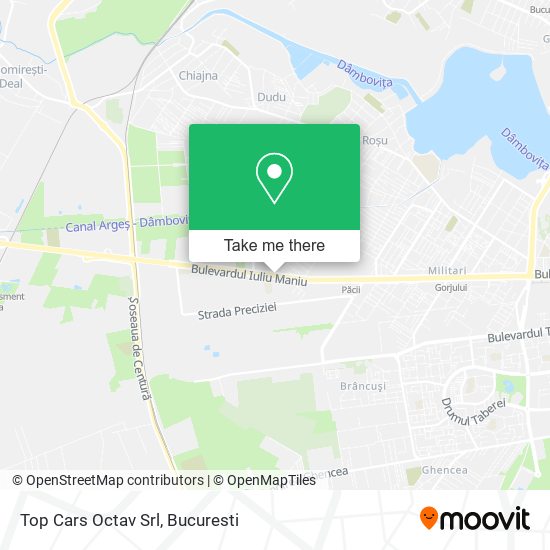 Top Cars Octav Srl map