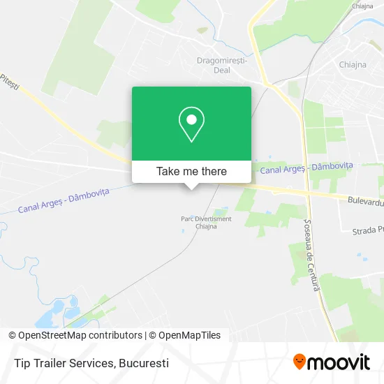 Tip Trailer Services map