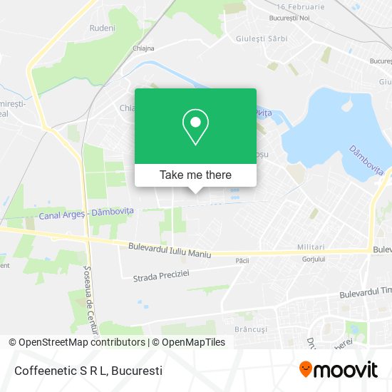 Coffeenetic S R L map