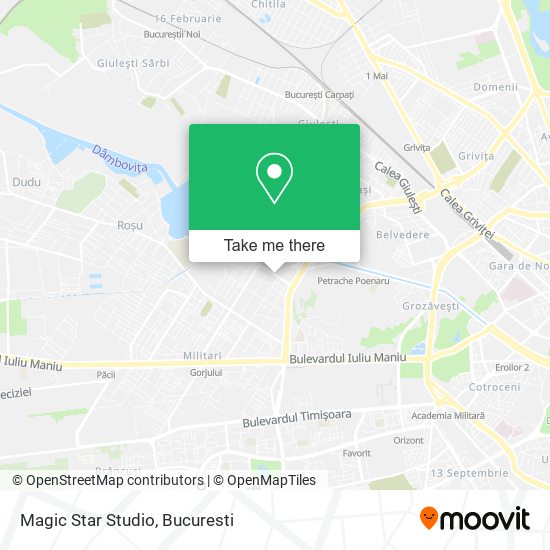 Magic Star Studio map