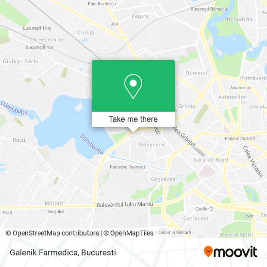 Galenik Farmedica map
