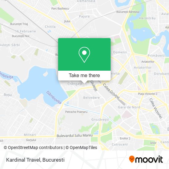 Kardinal Travel map