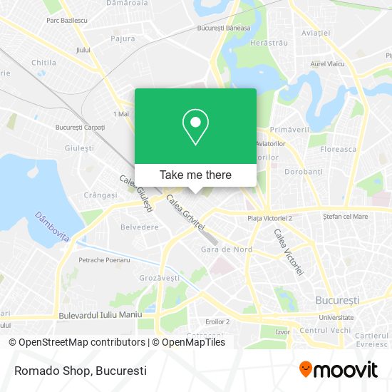 Romado Shop map