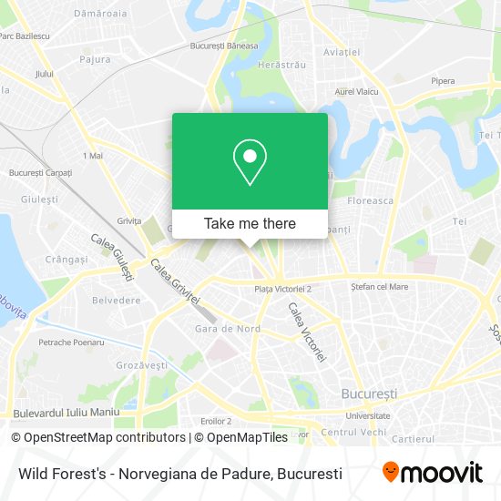 Wild Forest's - Norvegiana de Padure map