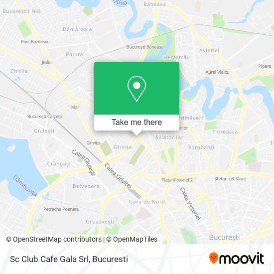 Sc Club Cafe Gala Srl map
