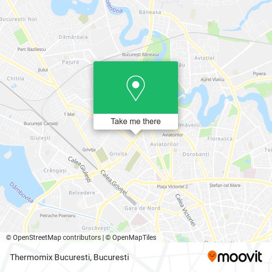 Thermomix Bucuresti map