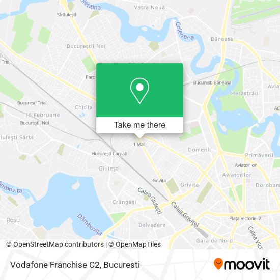 Vodafone Franchise C2 map